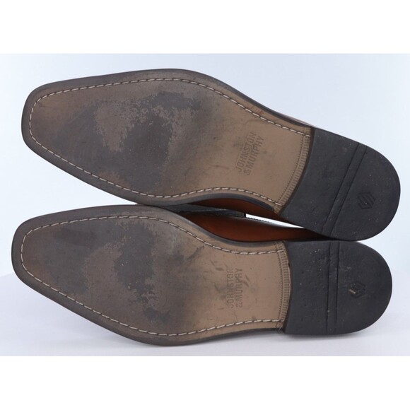Johnston & Murphy Archer Bit Front $150 Men\'s Loafers Shoes Size 10 M 59-3202
